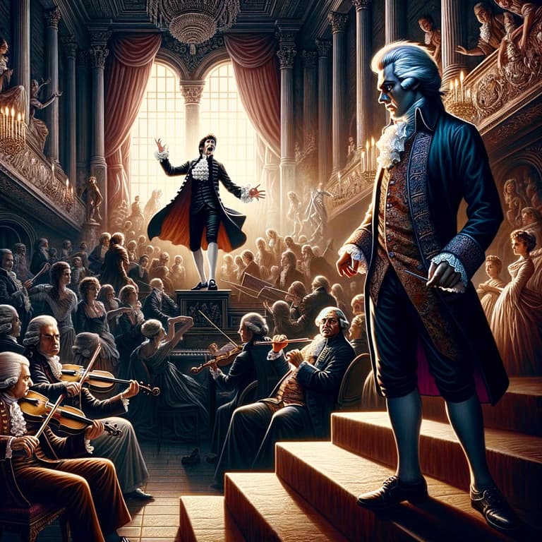 Salieri lurks in shadows, Mozart vibrant, in opulent 18th-century Vienna concert hal